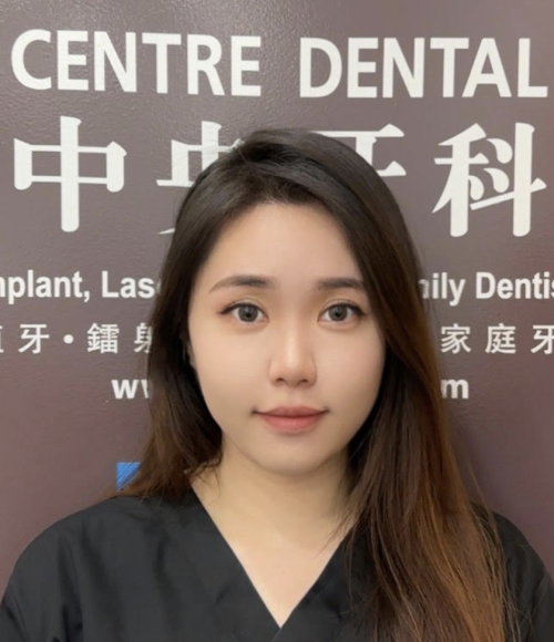Xiao Bei — receptionist at Centre Dental NYC